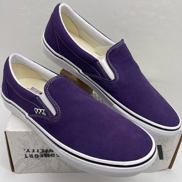 Vans Men’s Classic Purple Skate Slip-On
Purple/Black
VN0A2Z31PCA Sneakers - Picture 4 of 16